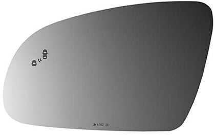 Left Driver Side Mirror Glass Replacement for 2018-2021 Hyundai KONA, KONA ELECTRIC Rear View Lens Non-Heated with Blind Spot (2018 2019 2020 2021)