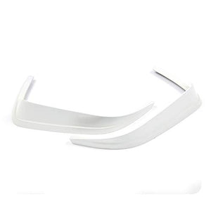 White Sideview Mirror Rain Guards for 2017-2022 Tesla Model 3 or Y (2 Pieces)