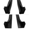 2017-2022 Tesla Model 3 Side Skirts, Matte Black ABS Plastic IKON Style Side Skirt Extension Rocker Panel 2PC