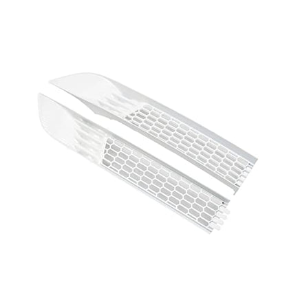 Front Grille Mesh for 2020-2022 Tesla Model Y Bumper Grille Grid Inserts(ABS Gloss White)