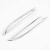 Chrome Rear Fog Light Covers for 2020-2022 Tesla Model Y(Not fit Any Other Tesla Model) 2-pc