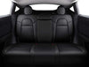 Seat Cover Fit for Tesla Model Y 2020 2021 Airbag Compatible Synthetic Leather Car Seat Cushion Protector All Weather Water-Proof Customized (Black)