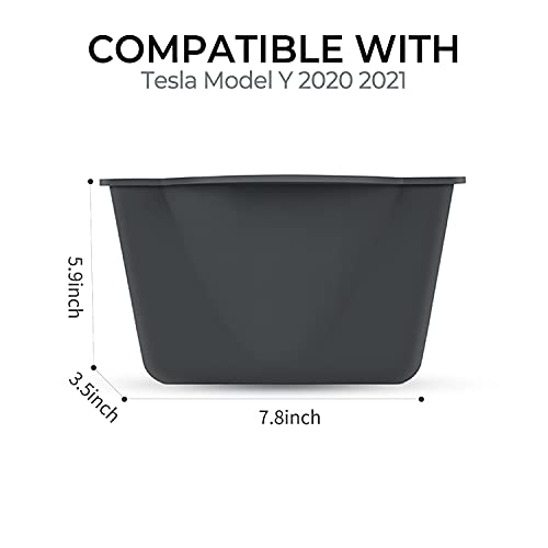 2nd Row Center Console Organizer/Storage Container for Tesla Model Y