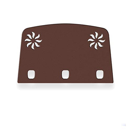 Tesla Model 3 Rear Window Dashboard Mat Cover Dash Cover Non Slip Dash Mat Protector Sunshade Fit for Tesla Model 3 2018 2019 2020 2021 2022 (Color Name : Brown Rear Window)