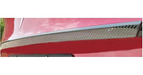 Tesla Model 3 Modified Decorative Rear Trunk Lid Tail Gate Streamer Trim Stainless Steel, Carbon Fiber Pattern [ 1 Piece ]
