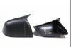 Real Carbon Fiber Horn Style Side Mirror Covers for Tesla Model Y (Matte Carbon Fiber)