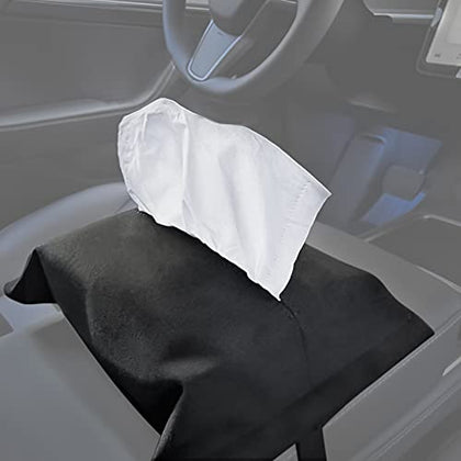 Tesla Model 3 Model Y Tissue Holder Center Console Tissue Holder Model 3 Model Y Interior Accessories Compatible with Tesla Model 3 Model Y