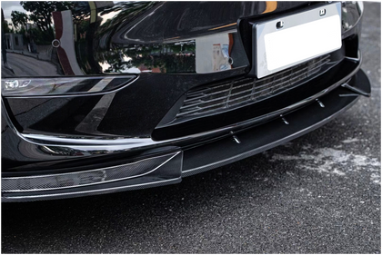 Tesla Model Y Front Bumper Spoiler Lip