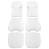 Ultimate Seat Comfort Package for Both Front Seats for Tesla Model 3 & Y (Headrest Cushion, Back Cushion & Seat Cushion-White)