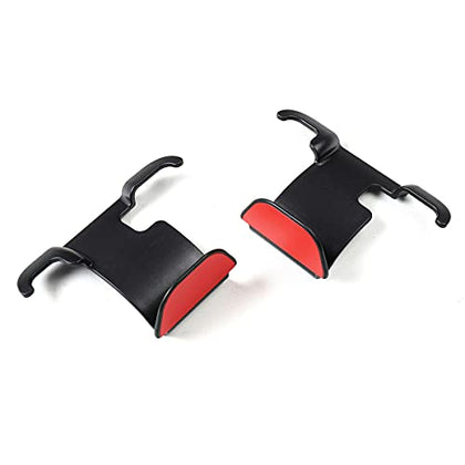2nd Row Rear Seat Headrest Trunk Storage Hooks for Tesla Model Y (Red)