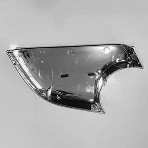 Car Left+Right Side Chrome Rearview Mirror Bottom Lower Holder Cover, for Tesla Model 3 2017-2021