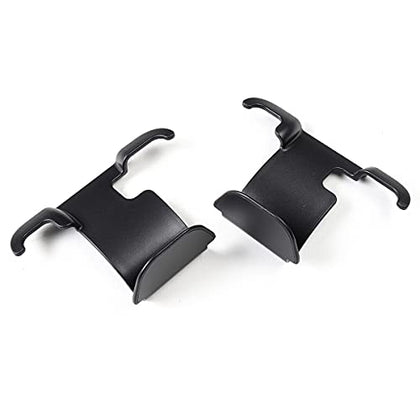2nd Row Rear Seat Headrest Trunk Storage Hooks for Tesla Model Y (Matte Black)
