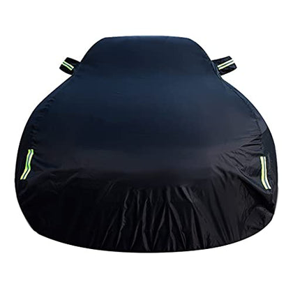 Car Cover Compatible with Kia Niro EV (e-Niro) SUV 2019-present, All Weather Waterproof Breathable Car Covers with Windproof Straps Dustproof Outdoor Car Tarpaulin with Reflective Strips