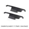 Front Seat Headrest Storage Hooks for Tesla Model 3 & Y (Matte Black)