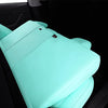 Full Coverage & Tailored Fit Faux Leather Seat Cover Set (Front & Rear) for Tesla Model Y (Tiffany & Blue)