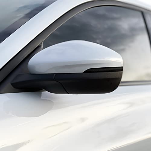 PreCut Vinyl Smoke Tint for 2021-2022 Ford Mustang Mach-E Side Mirror (3. Mirror Turn Signal, 20% Dark Smoke)