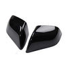 Headlamp Lens Cover Car Rearview Mirror Cover Fit for Tesla Model 3 ABS Piano Black Version Rearview Mirror Cover 2pcs/Set