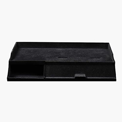 Tesla Model 3 Model Y 2016-2022 Non-Slip Storage Glove Box Car Interior Accessories Organizer Tray (Velvet Black)