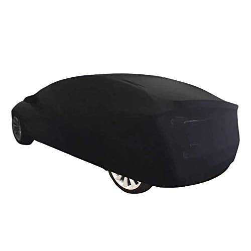 Tesla Model S Car Cover Sedan Cover UV Protection Windproof Dust Proof Scratch Proof Outdoor Full Car Cover for Tesla Model S (Black)