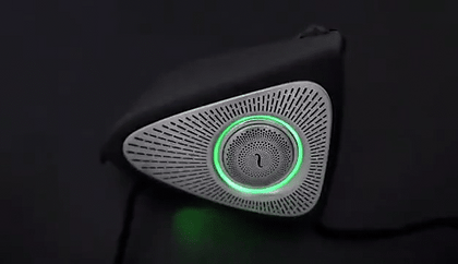 3D Rotary Tweeter Treble Lighted Speaker Covers for 2021-2022 Tesla Model 3 & Y