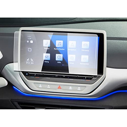 Volkswagen ID.4 2020+ Accessories Tempered Glass Screen Protector for 2020+ Volkswagen ID.4 12-inch GPS Navigation LCD Display Touchscreen HD Clear Protective Film ID.4 Interior Accessories