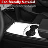 2021-2023 Tesla Model Y Model 3 Center Console Wrap Cover Kit ABS Plastic (New Console White)