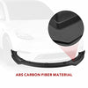Tesla Model Y Spoiler Lip ABS Front Bumper Lip Matte Carbon Fiber