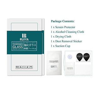 HD Tempered Glass Protector for 2017 2018 2019 2020 2021 Chevrolet Bolt EV 10.2Inch MyLink Touch Display Anti Scratch High Clarity Clear Protective Film (2017-2021 Tempered film)