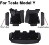 Tesla Model Y Floor Mats and Trunk Mats All-Weather Leather Liners Model Y 5 Seater