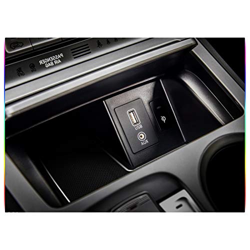 Door Slot Mat for 2020 2021 Kona EV SUV Non-Slip Interior Door Groove Gate Pad Fit Hyundai Door Compartment Cup Center Console Liners Car Accessory Decoration (White)