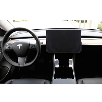 Tesla Model 3 & Model Y Screen Protection Cover (Black)