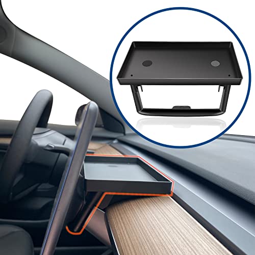 Center Touchscreen Magnetic Hidden Storage Tray for Tesla Model 3 & Y