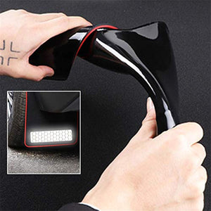 Car Mud Flaps Fit for Jaguar I-pace, PVC Soft Material Mud Guards with Splash, Scratch and Abrasion Resistance,4 Pcs （Silver Reflective Strip）