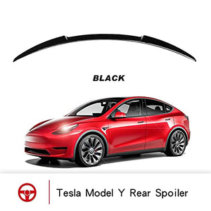 Wing Performance Rear Trunk Lip Spoiler for 2020-2023 Tesla Model Y (Glossy Black)