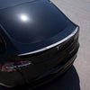 Tesla Model Y Spoiler Wing Performance Rear Trunk Lip Tail Car Styling Kits 2020 2021 Tesla Model Y Accessories (Matte Carbon Fiber Pattern)