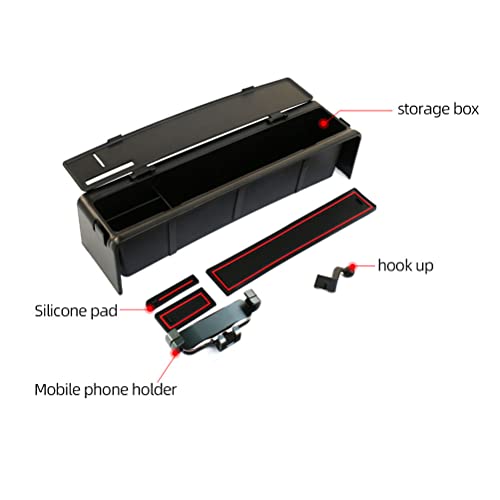 Center Touchscreen Phone Holder & Storage Box Organizer for Tesla Model 3 & Y