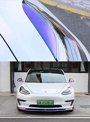 Starry Sky Chameleon Series Front Headlights Eyebrow Lamp for 2017-2022 Tesla Model 3 & Y