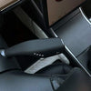 Tesla Model 3 Model Y Shift Lever Wrap Decoration ABS Plastic Cover Matte Black Tesla Model 3 Model Y Accessories
