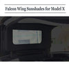 Falcon Wing Sunroof Sunshade, Skylight Blind Shading Net Sun Protection Curtain for Tesla Model X