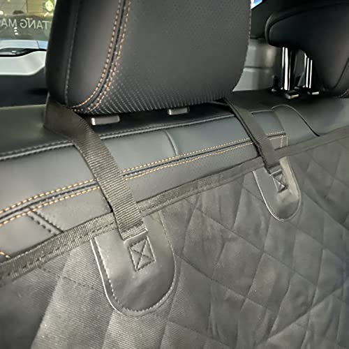 Mustang Mach-E Pet Seat Cover Accessories, Dog Back seat Cover Protector Compatible with Mustang Mach-E Interior Accessories