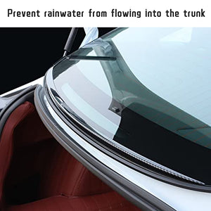 Rear Trunk Water Retaining Spoiler Cover Wing  for Tesla Model 3