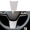 Steering Wheel Unique Crystal Badge Emblem Bling Decal Decoration Cover Sticker Trim for Tesla model 3