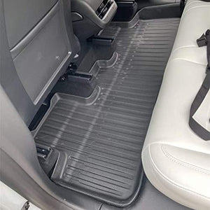 All Weather Floor Mats for Tesla Model Y 2020-2022 Custom Fit TPE Car Floor Mats Cargo Liner Rear Cargo Tray Trunk Waterproof Interior Accessories Set