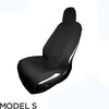 Tesla Model S Seat Cover - Protect Your Seats - Waterproof - Easy to Install - Tesla Seat Covers - Tesla Model 3 Accessories - Black Front Seat Cover (2013-2019)