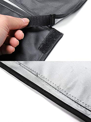 Custom Tailored Front Driver and Front Passenger Window Privacy Shades for the Tesla Model Y