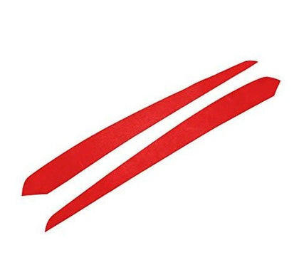 Alcantara Red Door Panel Trim Wrap/Sticker for 2021 Tesla Model 3 & Y