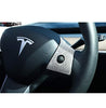 Steering Wheel Control Panel Crystal Bling Decal Decoration Cover Sticker Trim for Tesla model 3