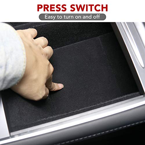 2021-2022 Tesla Model 3 Model Y Center Console Organizer Hidden Storage Box (ONLY FIT New Console)
