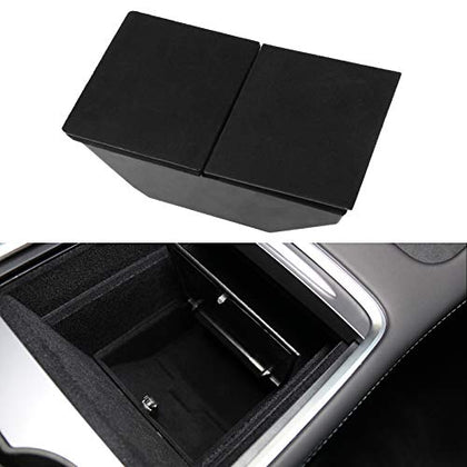 2021-2022 Tesla Model 3 Model Y Center Console Organizer Hidden Storage Box (ONLY FIT New Console)