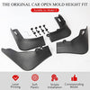Mudguard Accessories, Suitable for Tesla Model Y Mud Flaps Splash Guards Fender, 4 Pcs Mud Flaps Kit No Need to Drill Holes,CarbonFiber